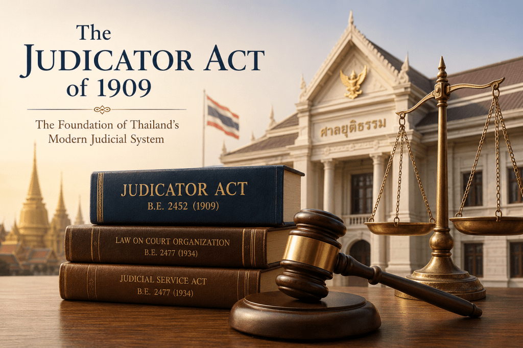 The Judicator Act enacted in 1909